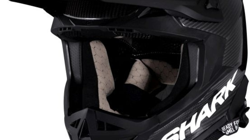 Casca Moto Off-Road Shark Varial RS Carbon Skin Negru / Carbon Marimea L HE2035E-DWD-L