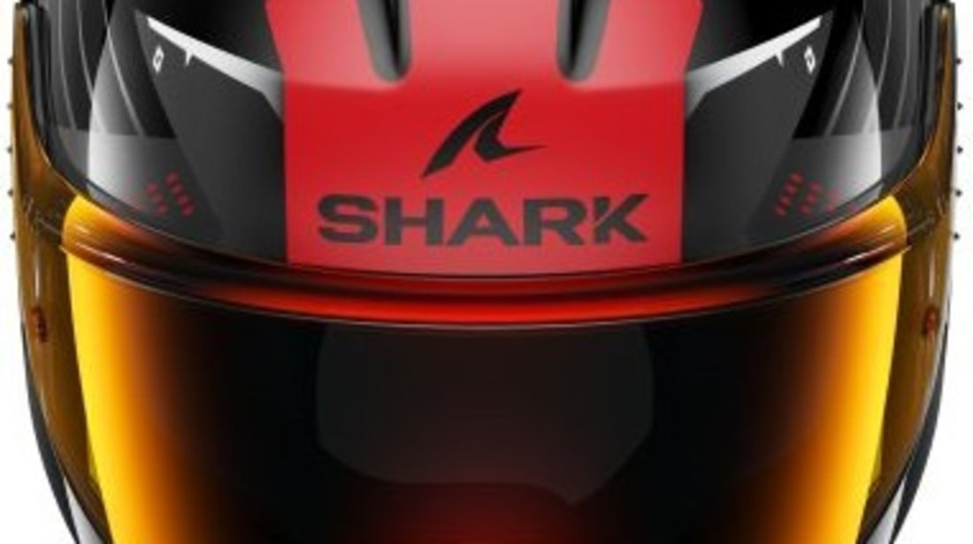 Casca Moto Shark Ridill 2 Bersek Negru / Alb / Rosu Marimea XS HE1122E-KRA-XS