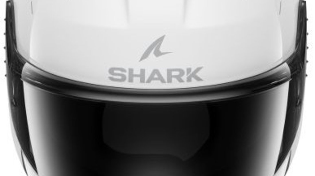 Casca Moto Shark Skwal i3 Blank SP Alb Lucios Marimea L HE0810E-WSA-L