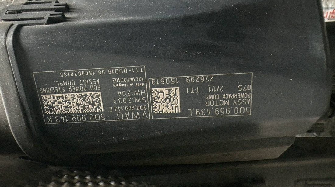 Caseta de directie electrica 5Q0909143K SEAT Ateca (KH7) 2.0 TSI 4Drive 190 cai