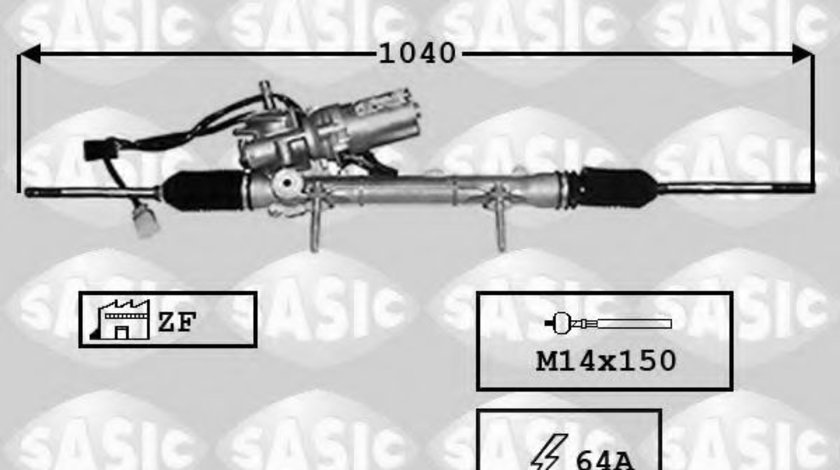 Caseta directie CITROEN C3 II (2009 - 2016) SASIC 7170029 piesa NOUA