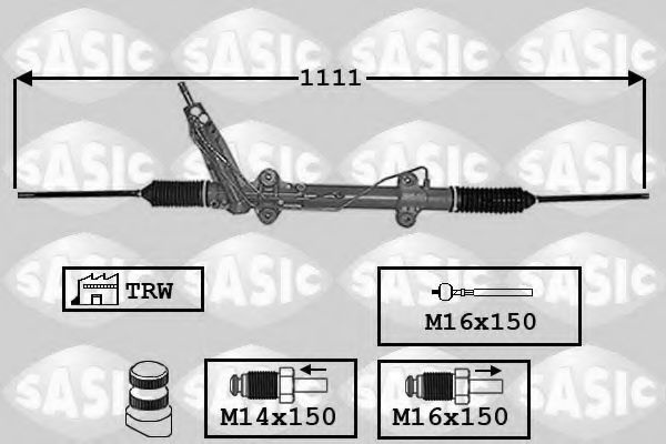 Caseta directie MERCEDES SPRINTER 3-t platou / sasiu (903) (1995 - 2006) SASIC 7006050 piesa NOUA