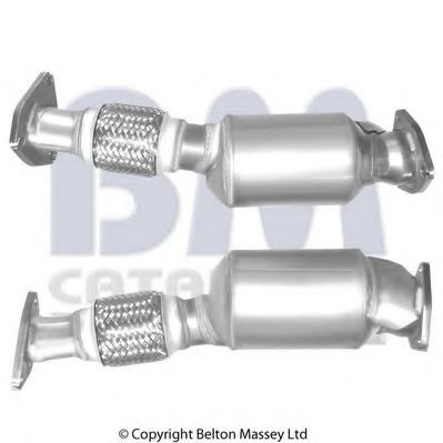 Catalizator AUDI A4 Cabriolet (8H7, B6, 8HE, B7) (2002 - 2009) BM CATALYSTS BM80445H piesa NOUA