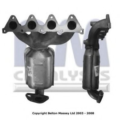 Catalizator HYUNDAI ELANTRA limuzina (XD) (2000 - 2006) BM CATALYSTS BM91414H piesa NOUA