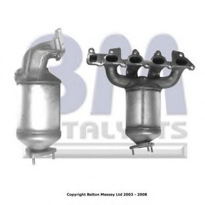 Catalizator OPEL ASTRA G Cabriolet (F67) (2001 - 2005) BM CATALYSTS BM91021H piesa NOUA