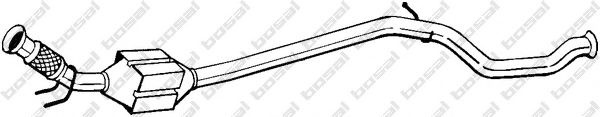 Catalizator PEUGEOT 206 Hatchback (2A/C) (1998 - 2016) BOSAL 099-524 piesa NOUA