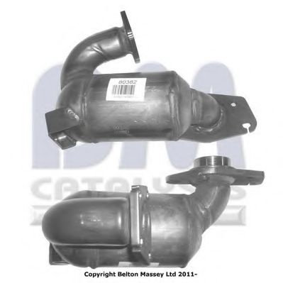 Catalizator RENAULT MEGANE II Limuzina (LM0/1) (2003 - 2016) BM CATALYSTS BM80382H piesa NOUA