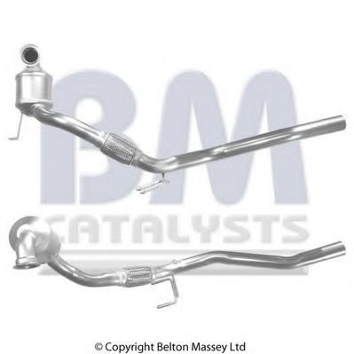 Catalizator SKODA OCTAVIA II Combi (1Z5) (2004 - 2013) BM CATALYSTS BM80470H piesa NOUA