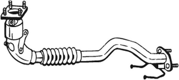 Catalizator SKODA OCTAVIA II Combi (1Z5) (2004 - 2013) BOSAL 090-108 piesa NOUA