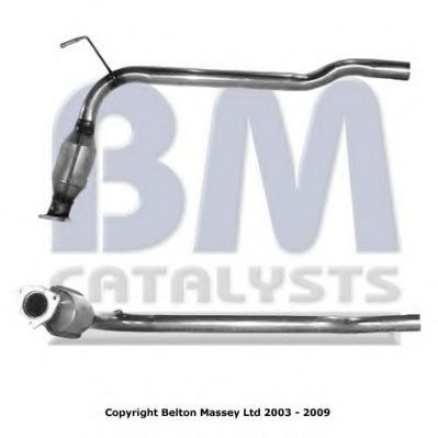 Catalizator VW TRANSPORTER IV platou / sasiu (70XD) (1990 - 2003) BM CATALYSTS BM80025H piesa NOUA