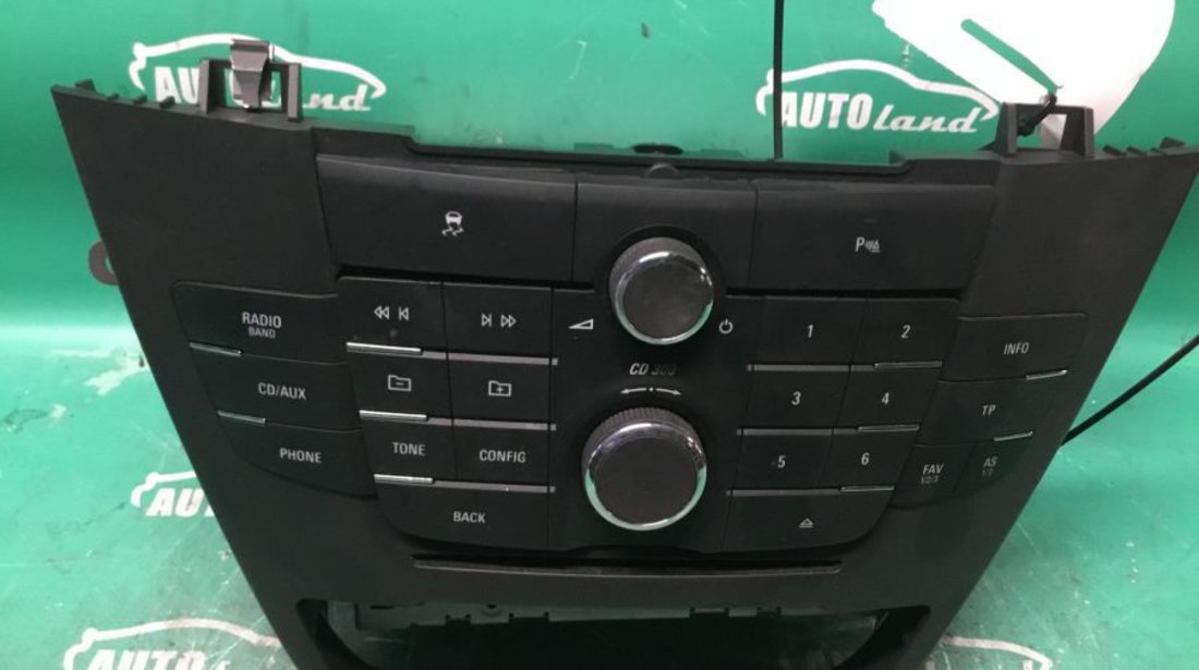 Cd Player Auto 102391 Cu Mp3 Buton Esp Buton Senzor Parcare Opel INSIGNIA 2008