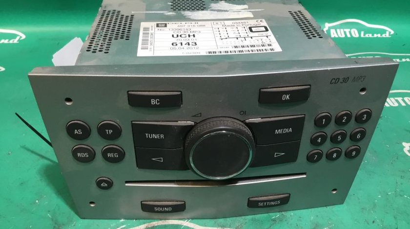 Cd Player Auto 13396143 Opel ASTRA H 2004