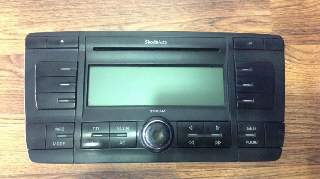 Cd Player Auto 1z0035161a Skoda OCTAVIA 1Z3 2004