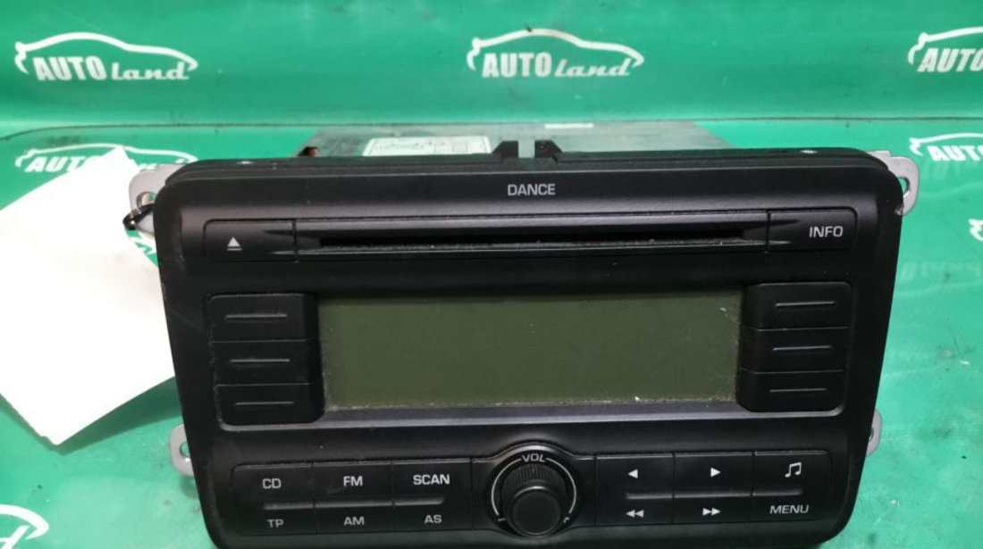 Cd Player Auto 5j0035161a Skoda FABIA 2006