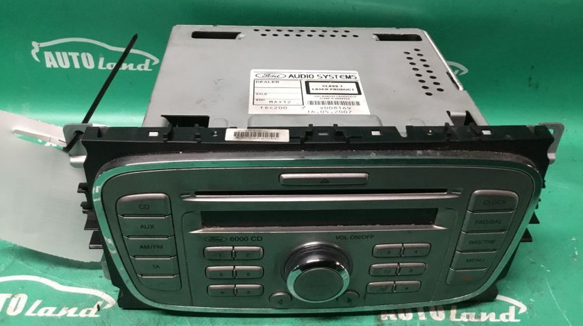 Cd Player Auto 7s7t18c815ab Ford MONDEO IV 2007