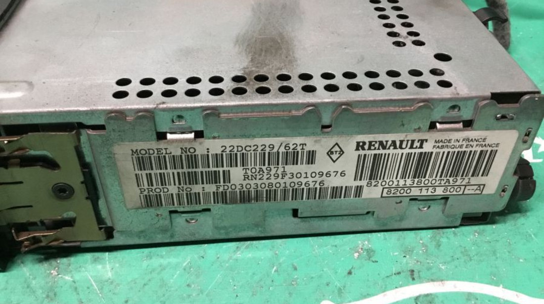 Cd Player Auto 8200113800 Renault KANGOO KC0/1 1997