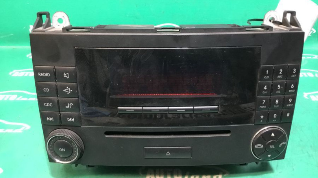 Cd Player Auto A1698206189 Mercedes-Benz B-CLASS W245 2005