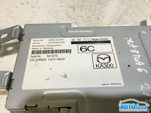 Cd Player Auto Cqtm46e34m Unitate Navigatie / Grm566drx / Grm5-1004-0802 Mazda 6 BERLINA GJ 2012