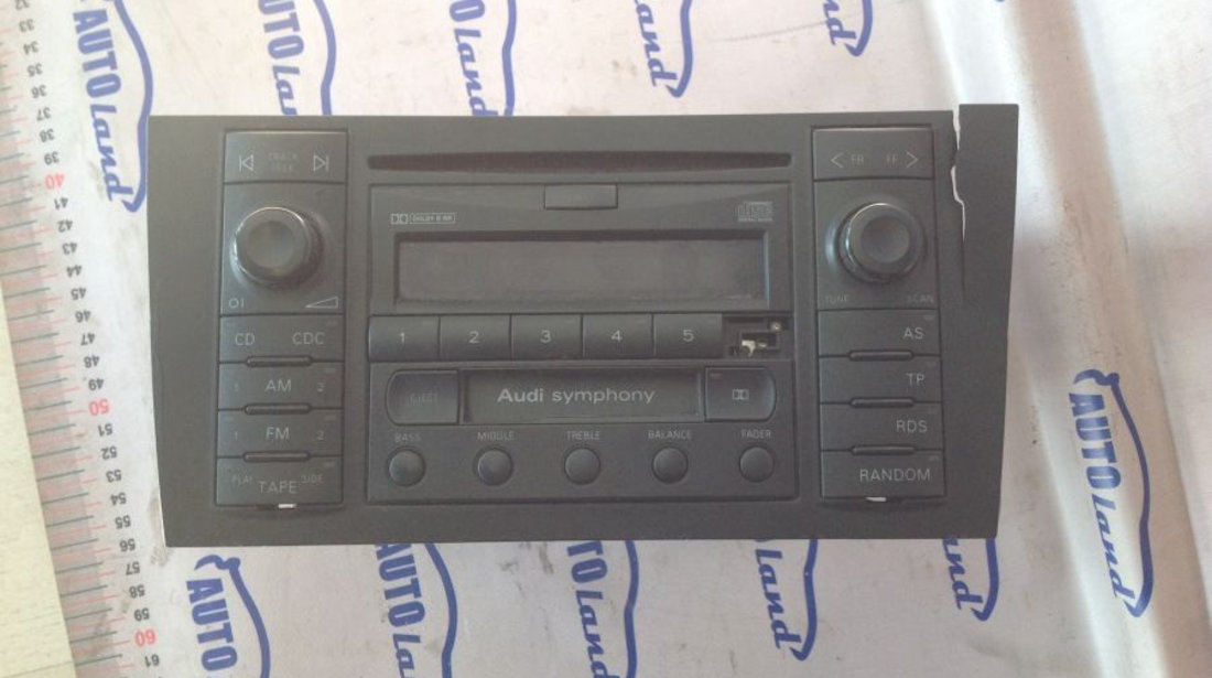 Cd Player Auto Simphoni Lipsa Un Buton + Fisura Audi A6 4B,C5 1997-2005