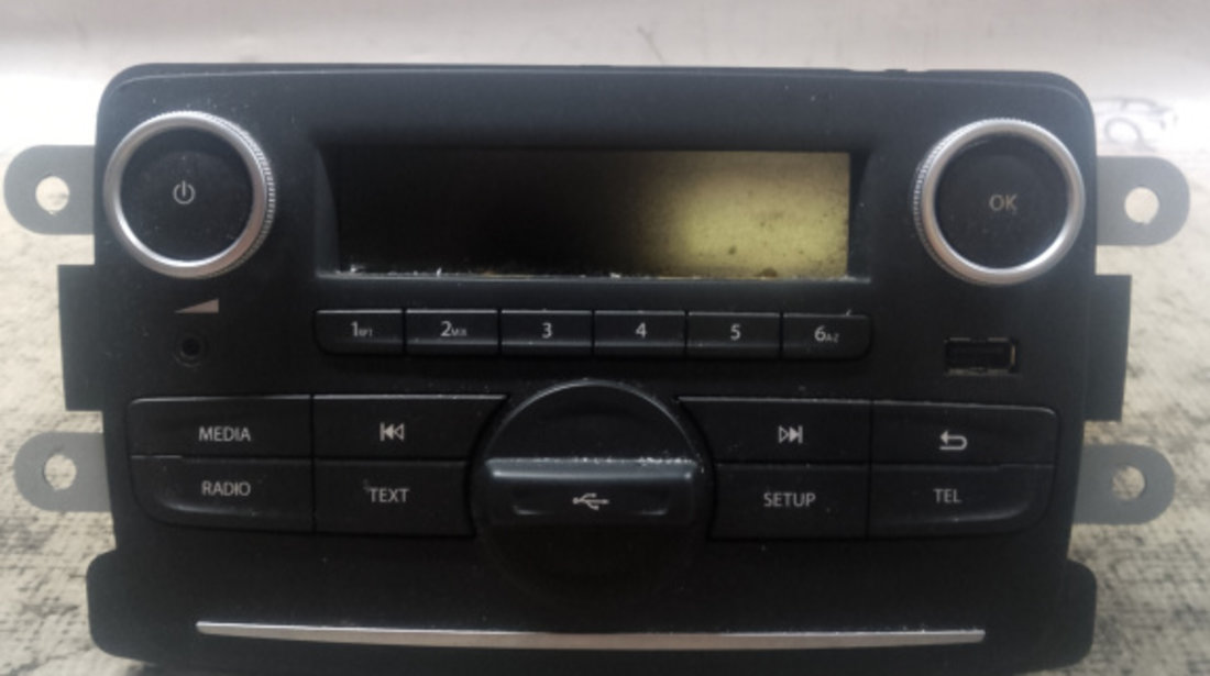 CD Player Dacia Sandero 1.0 Benzina 2017, 281154137R