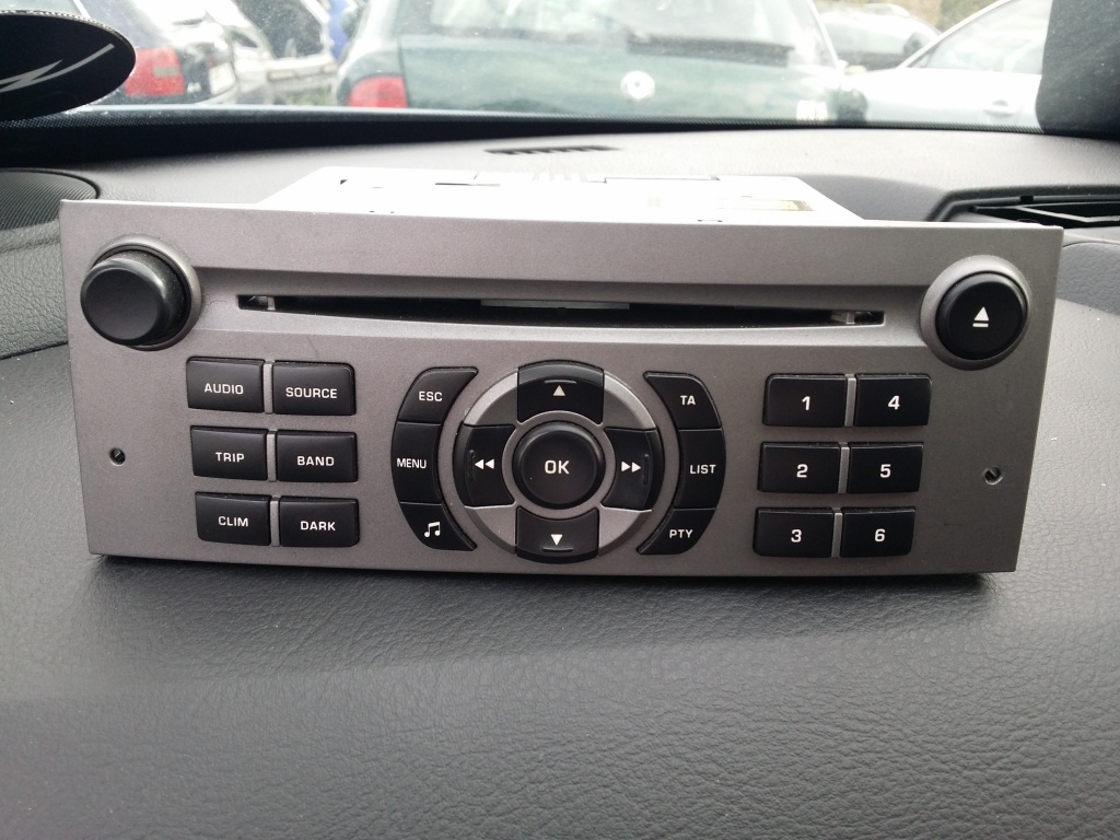 CD-Player Peugeot 407 an 2005