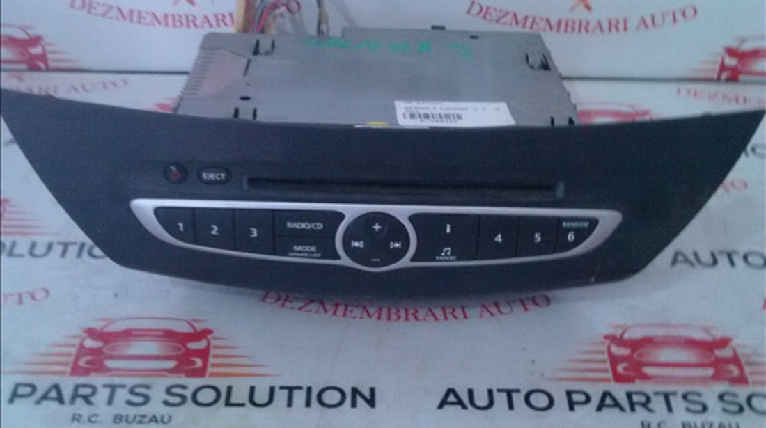 CD player RENAULT LAGUNA 3 2007-2012