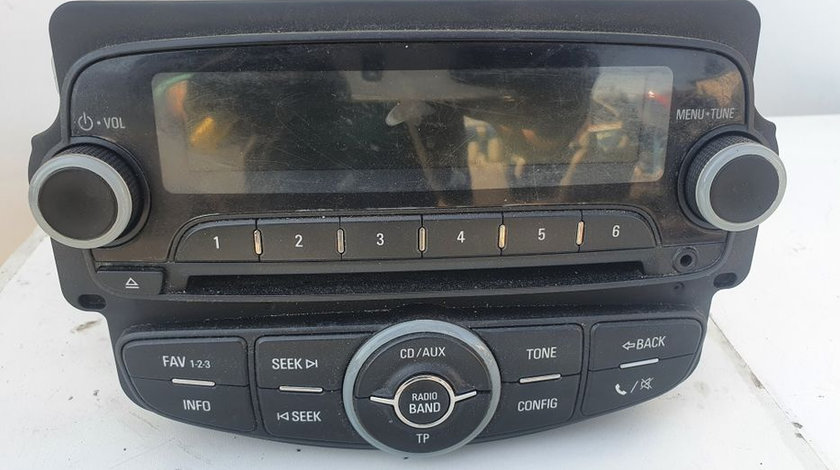 CD Player unitate + display Chevrolet Aveo facelift T300 VLD1876
