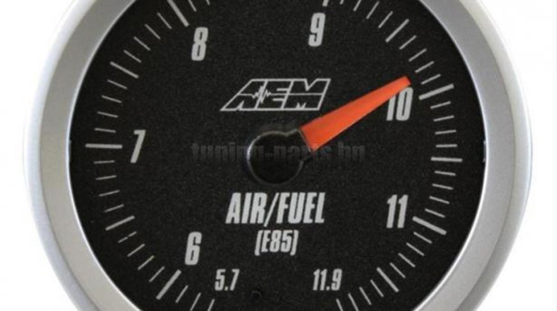 Ceas Aditional AFR E85 Wideband Air/Fuel 5.7 - 11.9:1 AEM Electronics 30-5143