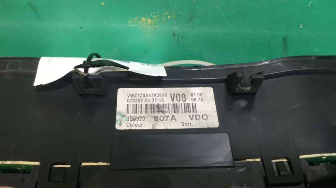 Ceas Bord 3b0920807a Volkswagen PASSAT 3B3 2000-2005