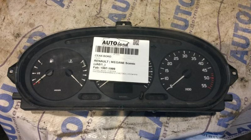 Ceas Bord 7700847784 1.9 DTI Renault MEGANE Scenic JA0/1 1997-1999