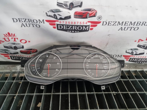 Ceasuri bord (KM/H) Audi A6 C7 4G Facelift 3.0 TDi cod piesa : 4G8920934H