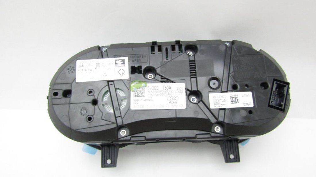 Ceasuri Bord Originale Audi A3 8V Facelift - Benzina - (2016 - 2020) - Cod: 8V0920750A