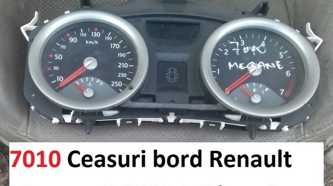 Ceasuri bord Renault Megane 2 #12479042