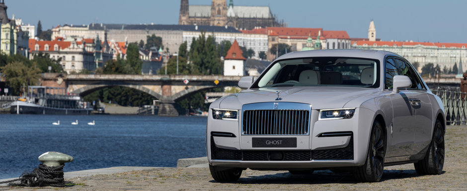 Cel mai avansat Rolls-Royce din istorie, noul GHOST, a ajuns in Romania