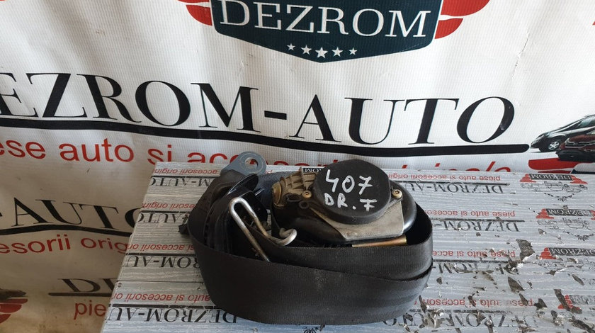 Centura siguranta dreapta fata Peugeot 407 cod piesa : 96439574xx