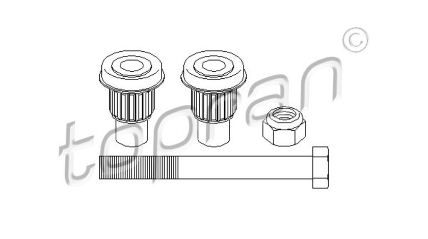 Chit de reparatie, levier revers directie Bara de directie la parghia intermediara directie 1 (400527 HAN) MERCEDES-BENZ