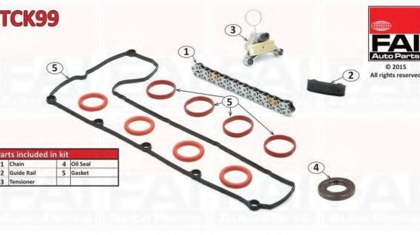 Chit lant de distributie FORD MONDEO IV Turnier (BA7) (2007 - 2016) FAI AutoParts TCK99 piesa NOUA