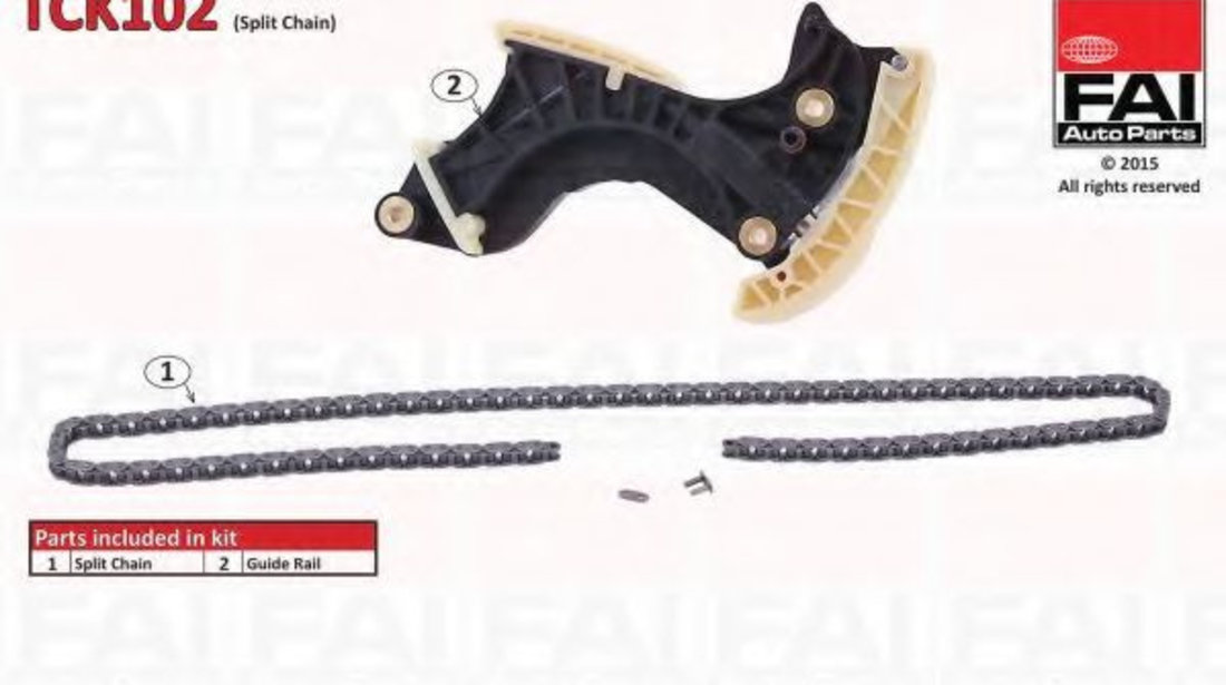 Chit lant de distributie MERCEDES C-CLASS T-Model (S203) (2001 - 2007) FAI AutoParts TCK102 piesa NOUA