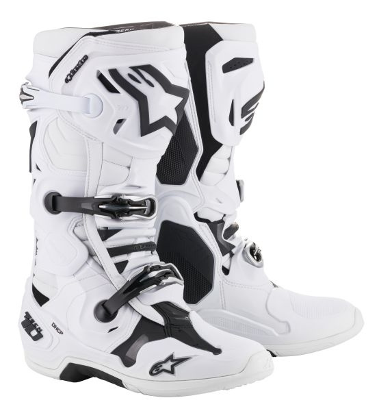 Cizme Piele Moto Alpinestars Tech 10 Mx Alb Marimea 13 2010019/20/13