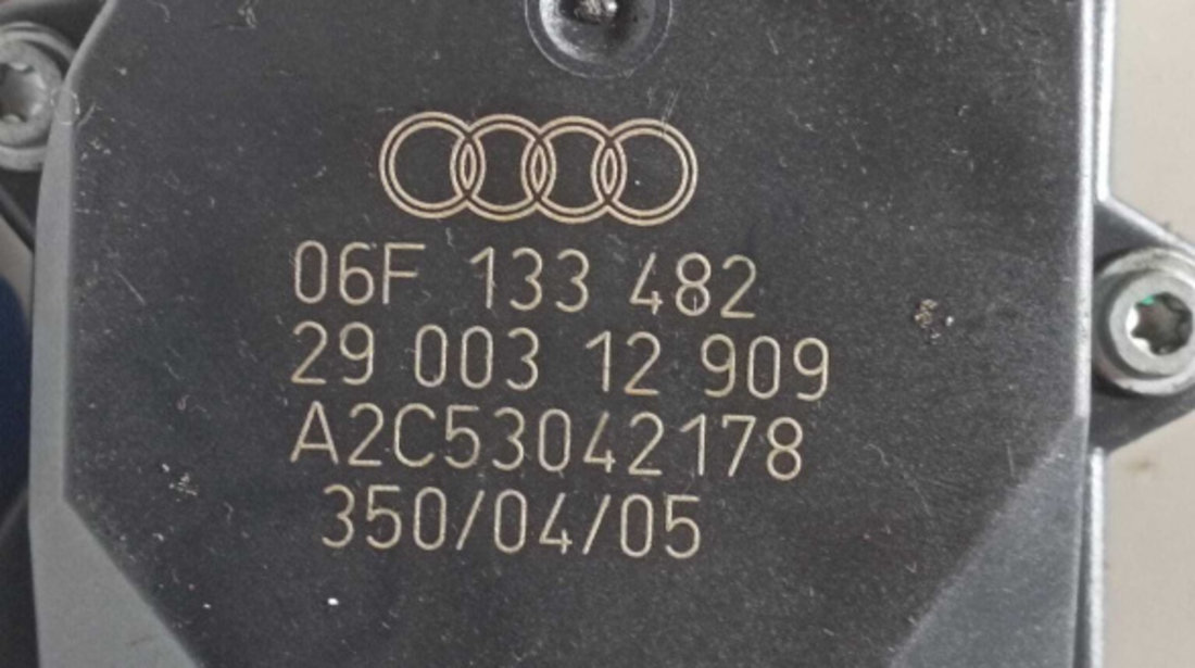 Clapeta Acceleratie cu Senzor Senzori Admisie Aer Audi TT 2007 - 2010 Cod 06F133482 A2C53042178 [M5026]