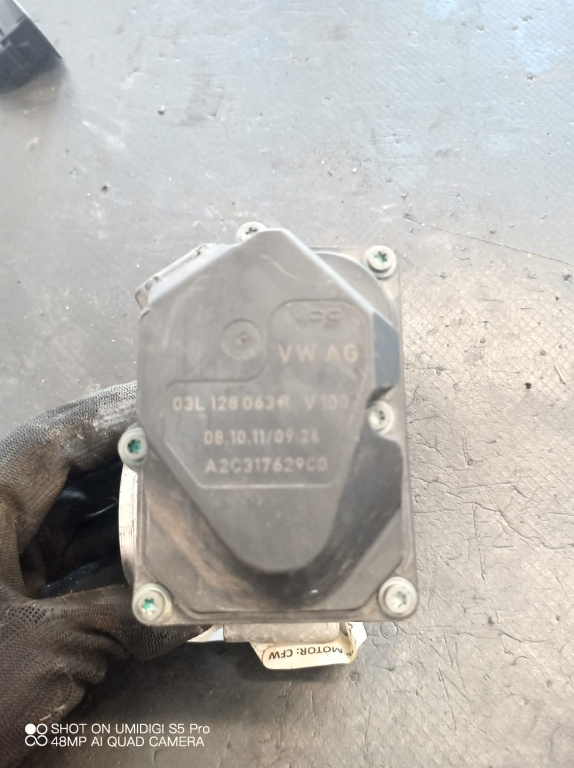 Clapeta acceleratie VW Passat B7 - COD 03L128063R