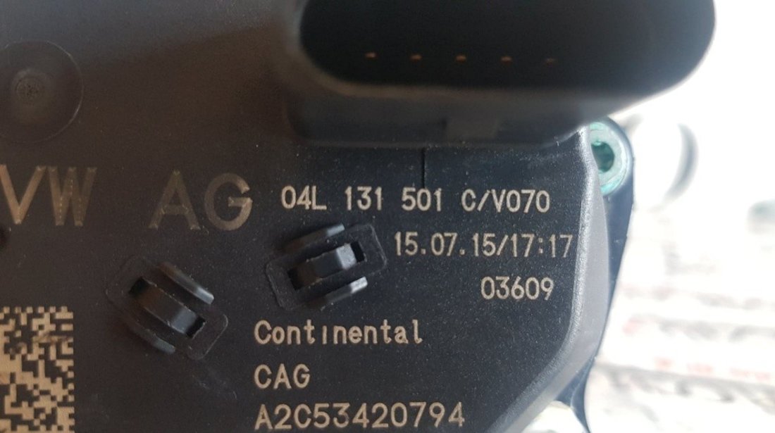 Clapeta racitor gaze VW Golf 7 2.0 TDI 110/143/150 CP 04L131501C