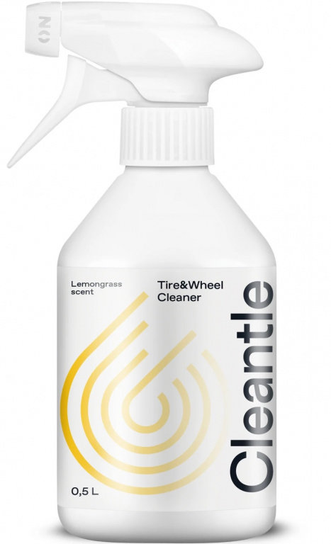 Cleantech Cleantle Tire&amp;Wheel Cleaner Solutie Intretinere Roti Auto 500ML CTL-TWC500