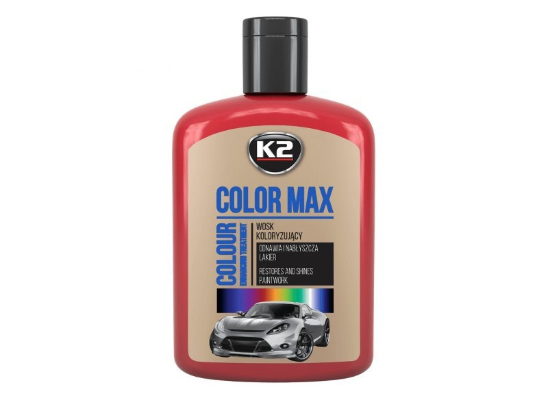 Color Max Ceară Lucioasă Colorantă, 200 Ml, Roșu K2-00007