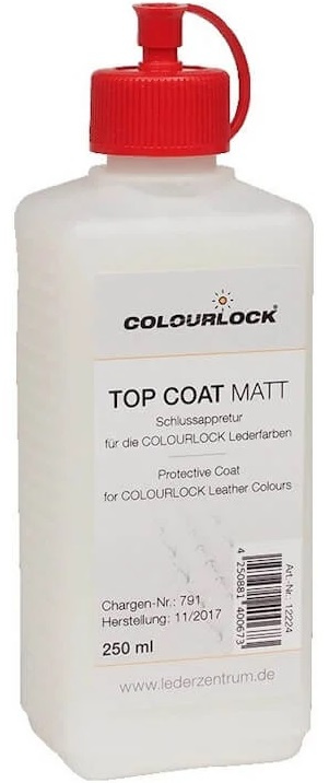 Colourlock Top Coat Lac Piele Mata 250ML 12224