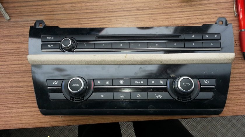 Comanda clima fata spate cd player mp3 bmw seria 5