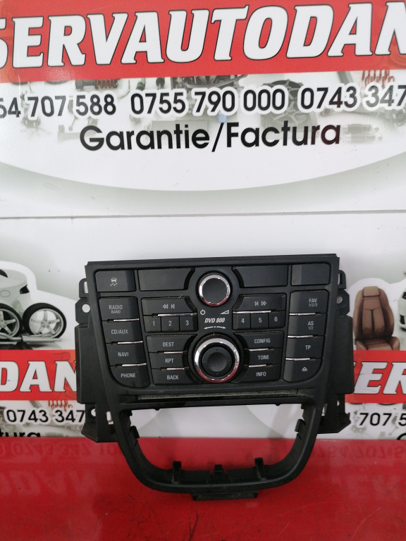 Comanda Radio CD Opel Astra 1.7 Motorina 2012, 13337221