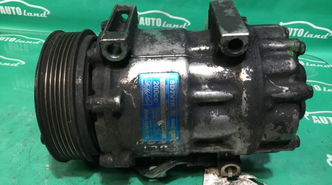 Compresor AC 3m5h19d629hd 2.0 TDCI, 6 Can, Mufa Patrata, cu 2 Pini Ford FOCUS II DA 2004-2008