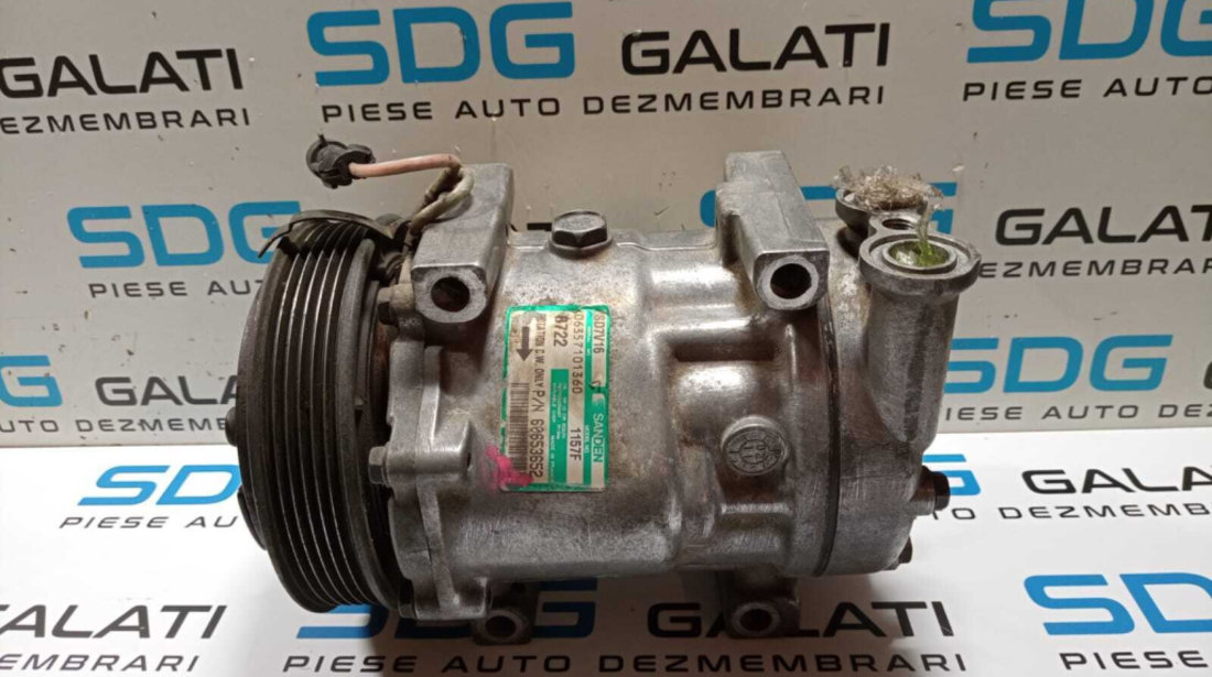 Compresor AC Aer Conditionat Clima Alfa Romeo GT 1.9 JTD 2003 - 2010 Cod 60653652 [M5936]