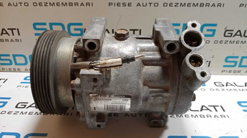 Compresor AC Aer Conditionat Clima Renault Clio 2 1.5 1998 - 2012 Cod 8200526884A 2265402624 [M6670]